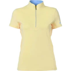 2023 Dublin Womens Kylee Short Sleeve Shirt II 10055250 - Butter Colour Butter