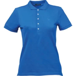2022 Dublin Womens Lily Cap Sleeve Polo Top 1000385 - Cobalt Colour Cobalt