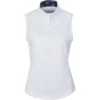 Dublin Womens Ria Sleeveless Competition Shirt - White / Navy -Dublin Sales 1003062022 DB Ria SL Shirt20 Image Hero Null.700x700