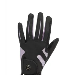 Dublin Adult's Cool-It Gel Riding Glove (Black/Pink)