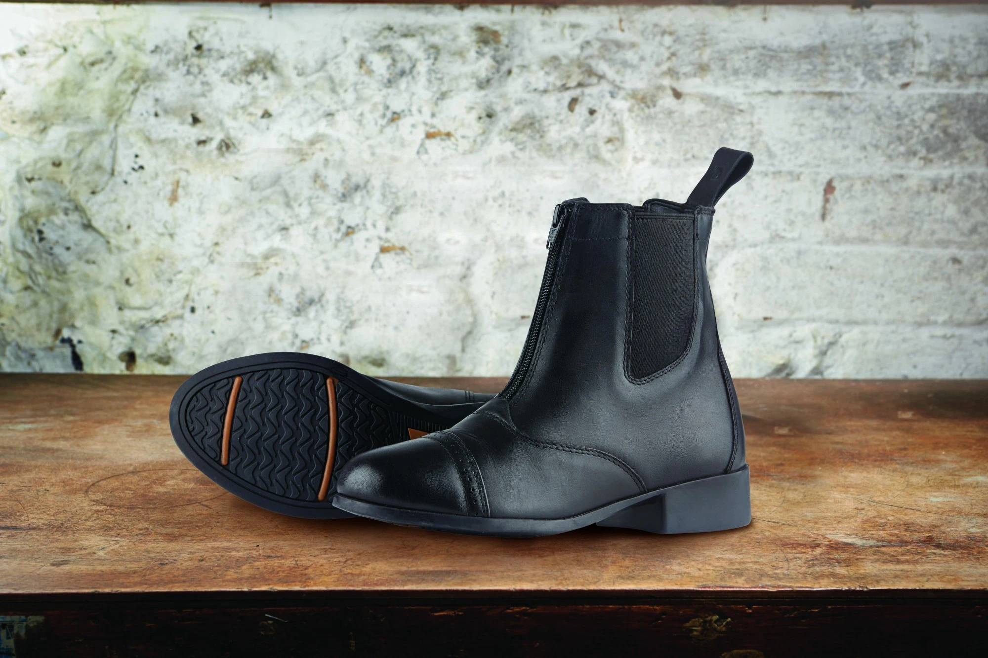 Dublin Adult's Elevation Zip Paddock Boots II (Black) 4 Dublin Adult's Elevation Zip Paddock Boots II (Black) - Image 2