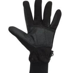 Dublin Adult's Everyday Showerproof Polar Fleece Riding Gloves (Black)
