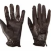 Dublin Adults Show Riding Gloves (Dark Brown) -Dublin Sales 12146