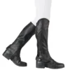 Dublin Adult's Stretch Fit Half Chaps (Black)