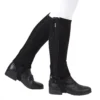 Dublin Child's Suede Half Chaps II (Black) -Dublin Sales 12221