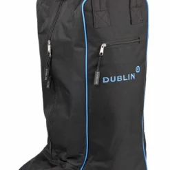 Dublin Imperial Tall Boot Bag (Black/Blue)