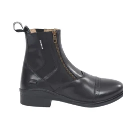 Dublin Ladies Evolution Double Zip Front Paddock Boots (Black) -Dublin Sales 12294e