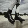 Dublin Ladies Evolution Zip Front Paddock Boots (Black) -Dublin Sales 12299