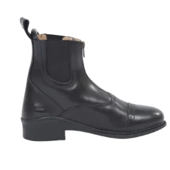 Dublin Ladies Evolution Zip Front Paddock Boots (Black) -Dublin Sales 12299d
