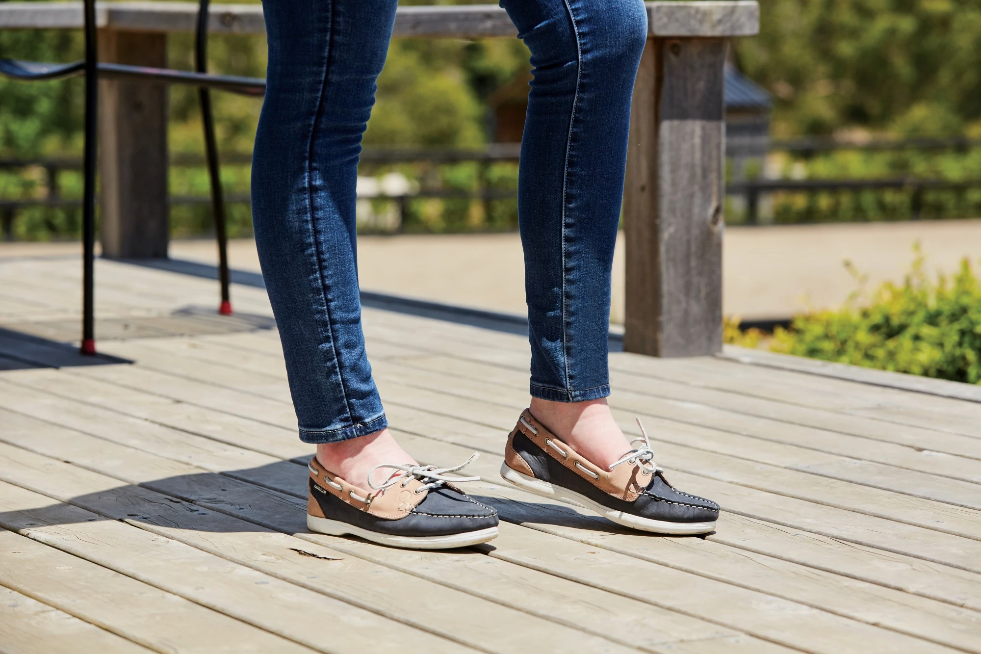Dublin Ladies Millfield Arena Shoes (Navy Pink) 6 Dublin Ladies Millfield Arena Shoes (Navy Pink) - Image 4