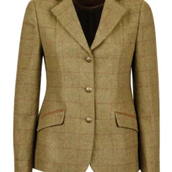 Dublin Childs Albany Tweed Suede Collar Tailored Jacket (Brown)