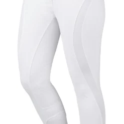 Dublin Ladies Edge Gel Full Seat Breeches (White)