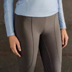 Dublin Ladies Performance Cool-It Gel Riding Tights (Charcoal) -Dublin Sales 12480c