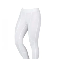 Dublin Ladies Performance Cool-It Gel Riding Tights (White)