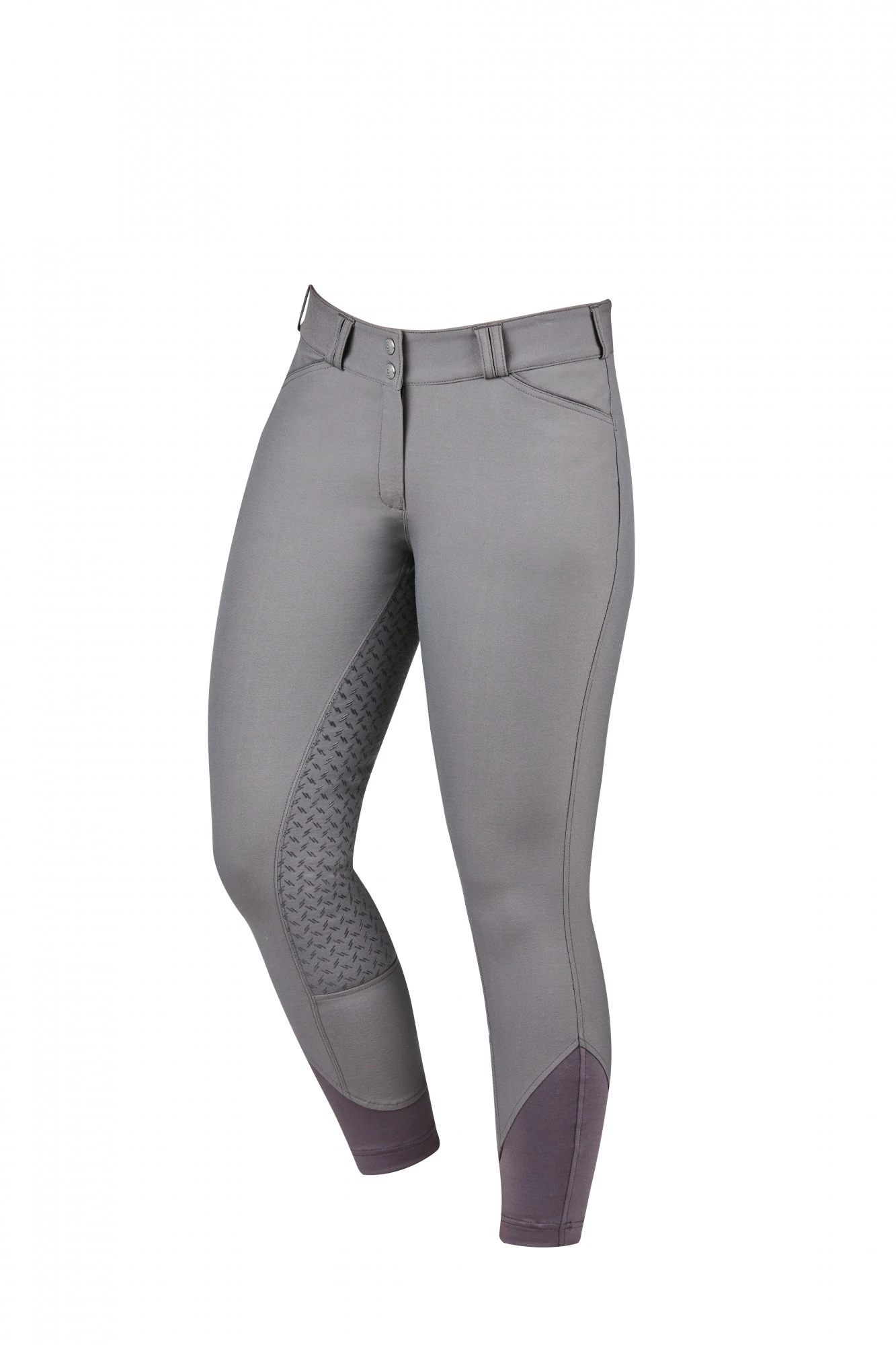 Dublin Ladies Prime Gel Full Seat Breeches (Charcoal) 3 Dublin Ladies Prime Gel Full Seat Breeches (Charcoal)