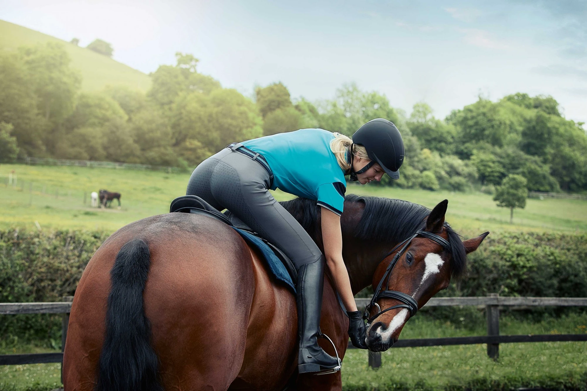 Dublin Ladies Prime Gel Full Seat Breeches (Charcoal) 4 Dublin Ladies Prime Gel Full Seat Breeches (Charcoal) - Image 2