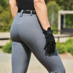 Dublin Ladies Prime Gel Full Seat Breeches (Charcoal) 7 Dublin Ladies Prime Gel Full Seat Breeches (Charcoal) -Dublin Sales 12492c