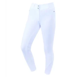 Dublin Ladies Pro Form Gel Knee Patch Breeches (White)