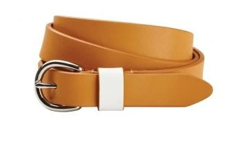 Dublin Adults Leather Belt (Tan/Cream) 3 Dublin Adults Leather Belt (Tan/Cream)