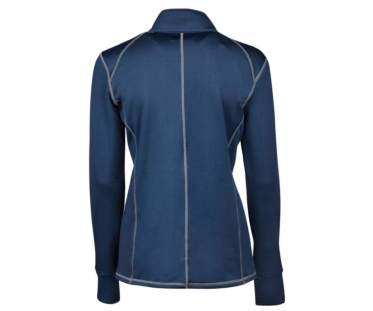 Dublin Ladies Rada Softshell 1/4 Zip Midlayer (Ink Navy) 4 Dublin Ladies Rada Softshell 1/4 Zip Midlayer (Ink Navy) - Image 2