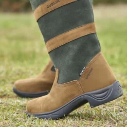 Dublin River Boots III (Dark Brown/Green) -Dublin Sales 17108c