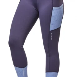 Dublin Child's Power Performance Mid Rise Colour Block Tights (Blue)