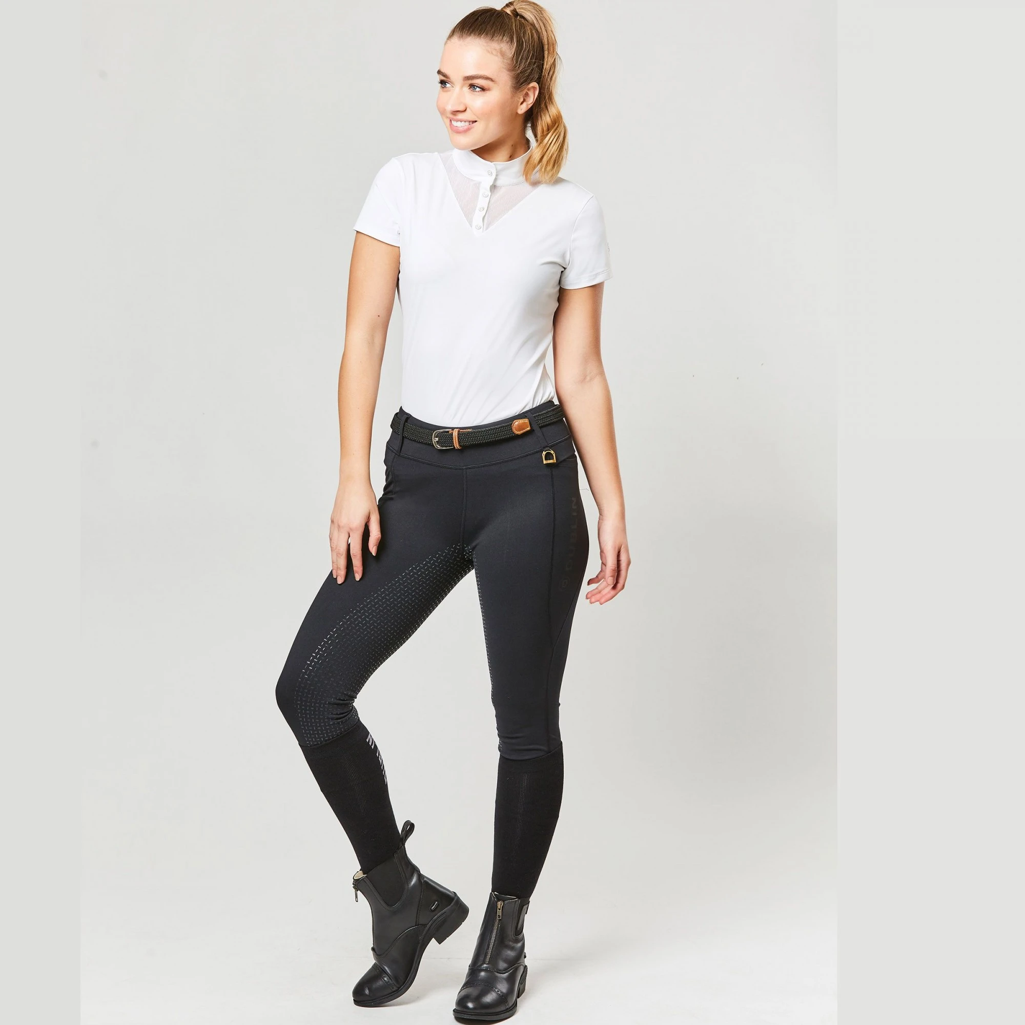 Dublin Ladies Cool It Everyday Riding Tights (Black) 3 Dublin Ladies Cool It Everyday Riding Tights (Black)