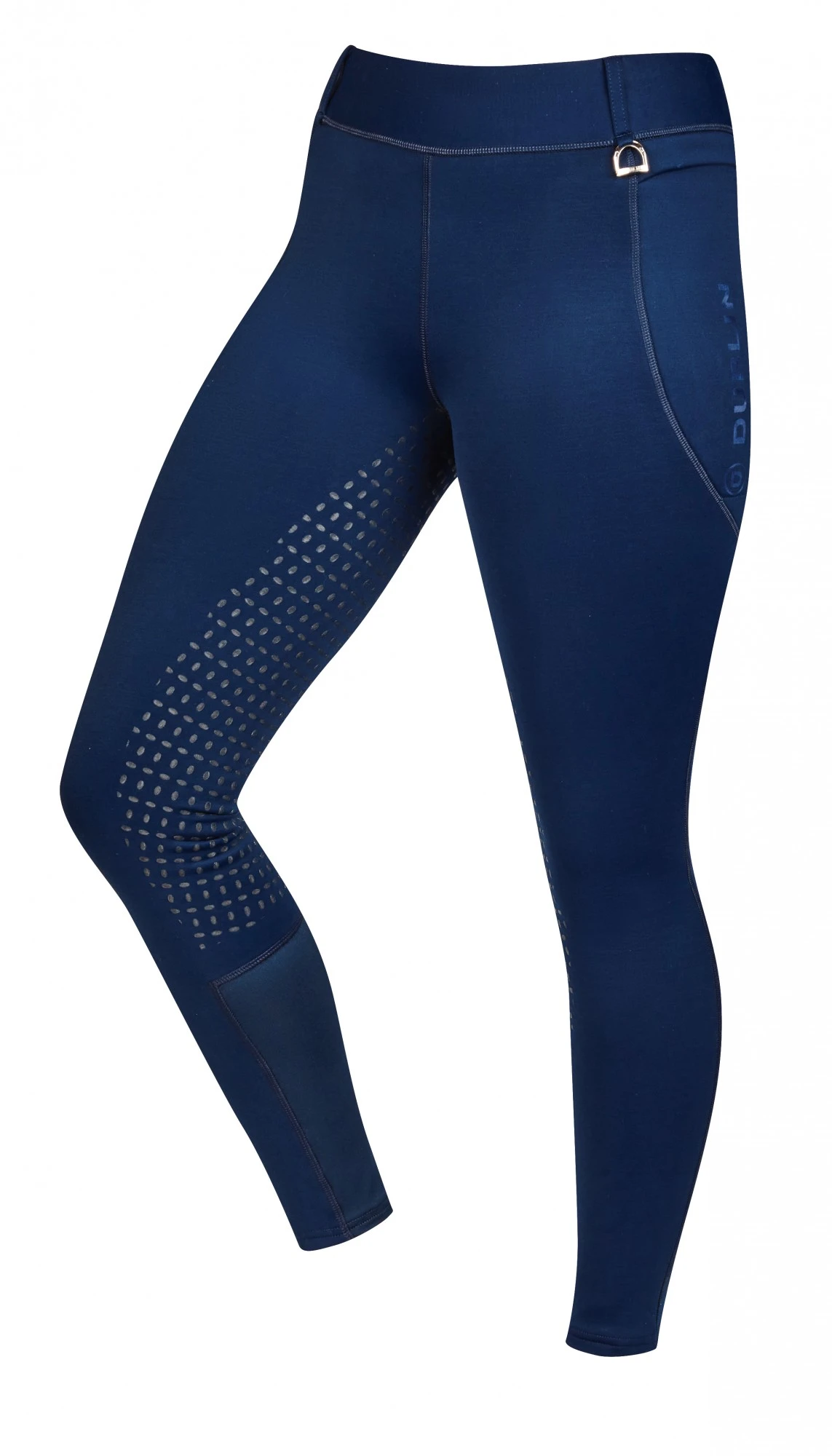 Dublin Ladies Warm It Thermodynamic Riding Tights (True Navy) 3 Dublin Ladies Warm It Thermodynamic Riding Tights (True Navy)