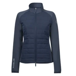Dublin Ladies Ellen Combination Puffer Jacket (Blueberry Navy) -Dublin Sales 18340c