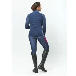 Dublin Ladies Ellen Combination Puffer Jacket (Blueberry Navy) -Dublin Sales 18340d