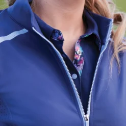 Dublin Ladies Kendra Full Zip Tech Training Jacket (Blueberry Navy) -Dublin Sales 18341f