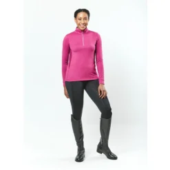 Dublin Ladies Kylee Long Sleeve Shirt Ii (Red Violet) -Dublin Sales 18346c