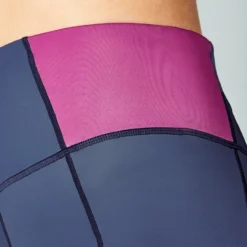 Dublin Ladies Power Tech Colour Block Full Grip Training Tights (Red Violet) -Dublin Sales 18351e