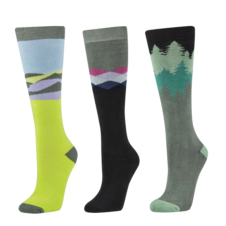 Dublin Adults 3 Pack Socks (Basil Green Morning) 3 Dublin Adults 3 Pack Socks (Basil Green Morning)