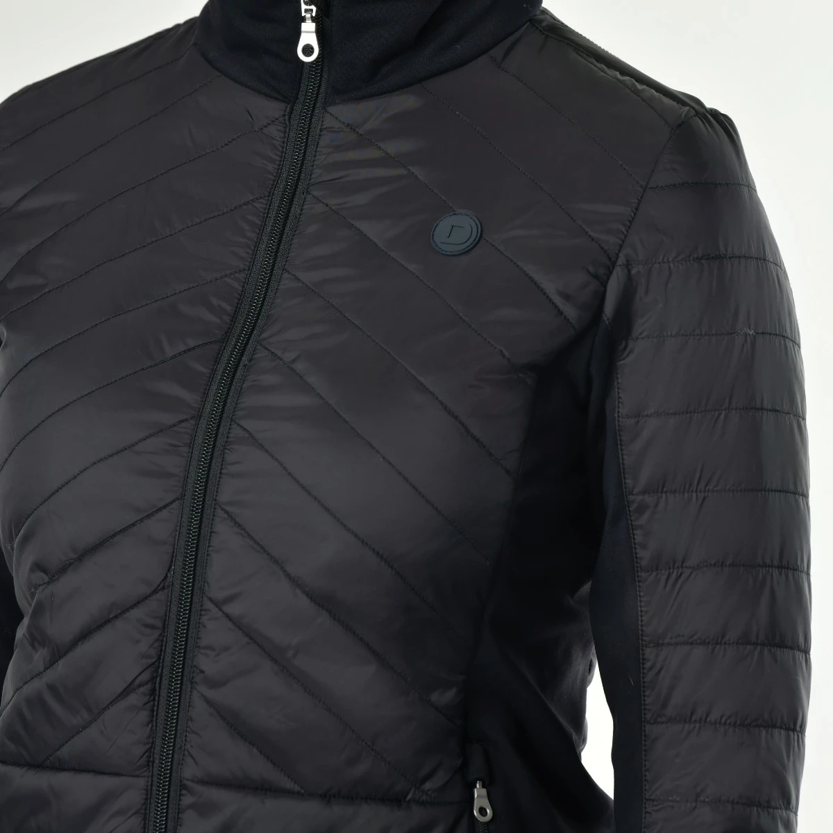 Dublin Ladies Lia Hybrid Quilted Jacket (Black) 8 Dublin Ladies Lia Hybrid Quilted Jacket (Black) - Image 6
