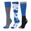 Dublin 3 Pack Socks (Cobalt Clouds) 1 Dublin 3 Pack Socks (Cobalt Clouds) -Dublin Sales 19492