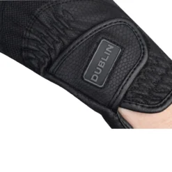 Dublin Mesh Panel Riding Gloves (Black) -Dublin Sales 19521c