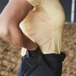 Dublin Ladies Kylee Short Sleeve Shirt Ii (Butter) -Dublin Sales 19813e