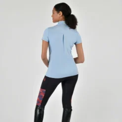 Dublin Ladies Kylee Short Sleeve Shirt II (Ice Blue) -Dublin Sales 19814d