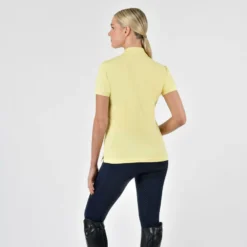 Dublin Ladies Lily Cap Sleeve Polo (Butter) -Dublin Sales 19824d