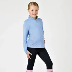 Dublin Childs Airflow Long Sleeve Top (Bluebell) -Dublin Sales 19832d