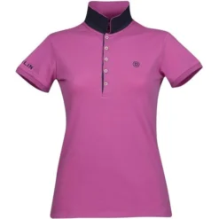2022 Dublin Womens Lily Cap Sleeve Polo 1000385 - Red Violet Colour Red Violet
