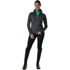 2022 Dublin Womens Nyla Active Zip Jacket 1010952002 - Asphalt