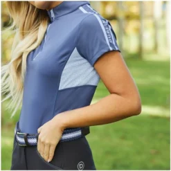 2022 Dublin Womens Blaze 1/4 Zip Short Sleeve Tech Training Top 1004076061 - Navy -Dublin Sales 3973 202220Dublin20Womens20Blaze201420Zip20Short20Sleeve20Tech20Training20Top20Navy206.700x700