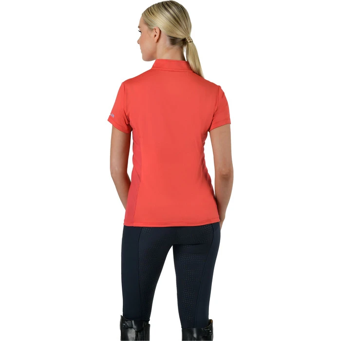 2023 Dublin Womens Airflow Short Sleeve Top 1004081081 - Coral Colour Coral 4 2023 Dublin Womens Airflow Short Sleeve Top 1004081081 - Coral Colour Coral - Image 2