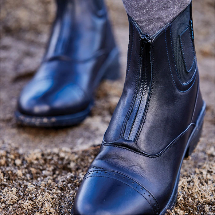 2023 Dublin Womens Evolution Zip Front Waterproof Paddock Boots 1001731 - Black 5 2023 Dublin Womens Evolution Zip Front Waterproof Paddock Boots 1001731 - Black - Image 3