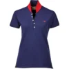 Dublin Womens Lily Cap Sleeve Polo Top - True Navy Colour True Navy -Dublin Sales Dublin Womens Lily Cap Sleeve Polo Top True Navy.700x700