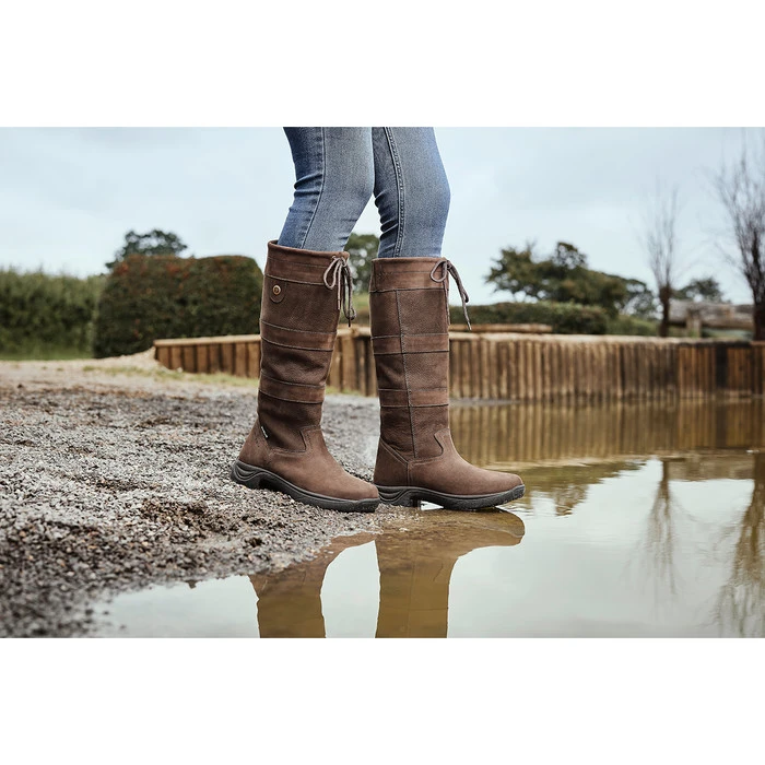 Dublin Womens River Boots III - Dark Brown Colour Dark Brown 4 Dublin Womens River Boots III - Dark Brown Colour Dark Brown - Image 2