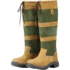 2022 Dublin Womens River Boots III 100103900 - Dark Brown / Green Colour Green/Dark Brown -Dublin Sales dublin boots river iii dbn grn01.700x700